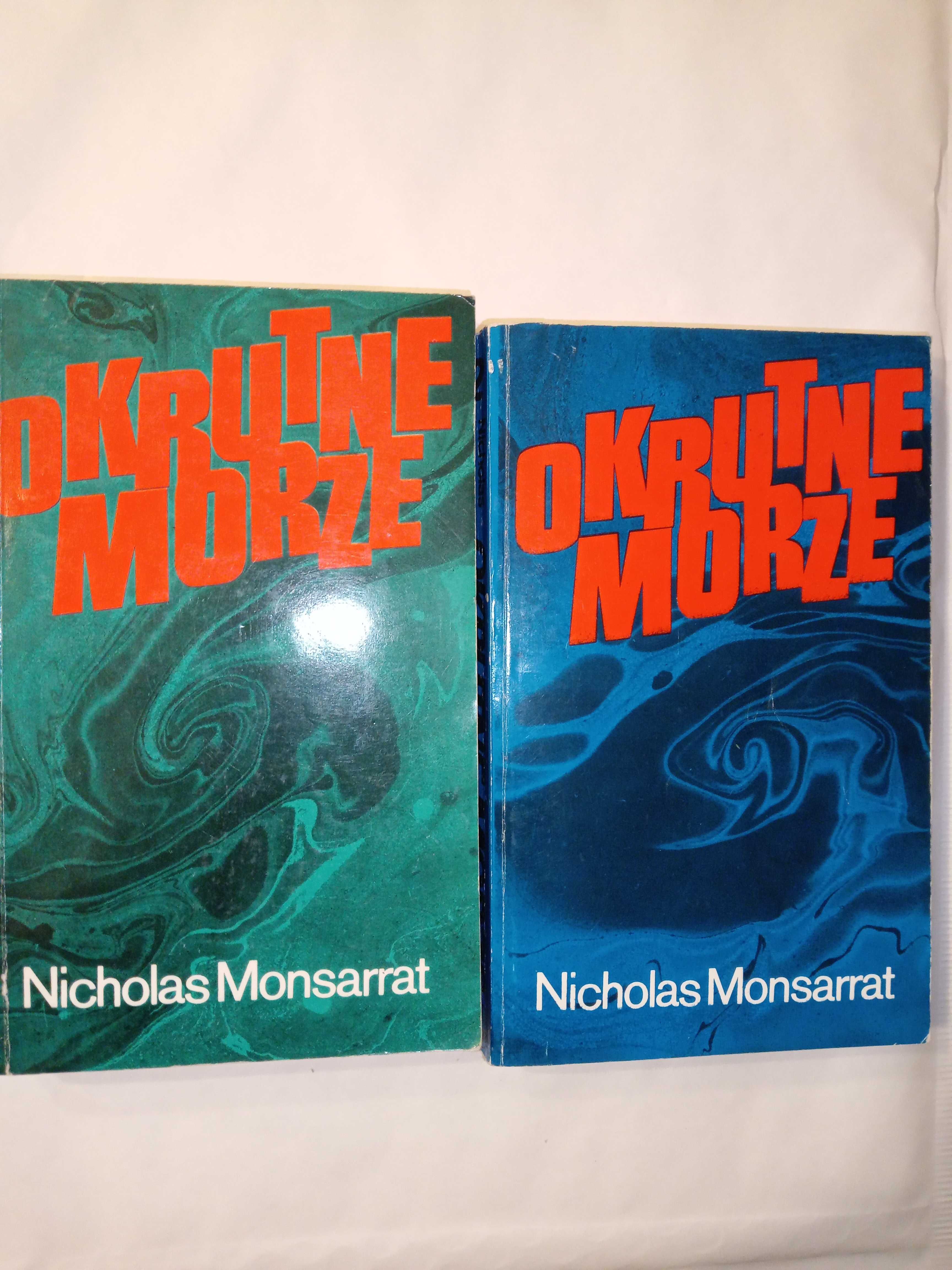 Okrutne morze - Nicholas Monsarrat 1988 tom 1 & 2