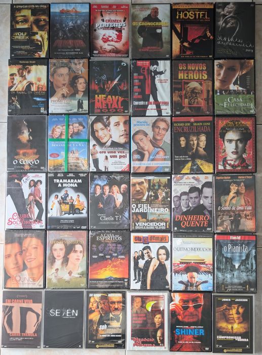 DVD,s de colecção (v. 8 fotos)