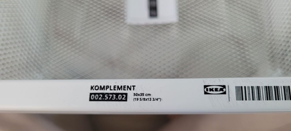 2 kosze druciane Komplement 50 na 35 cm lekko uszkodzone