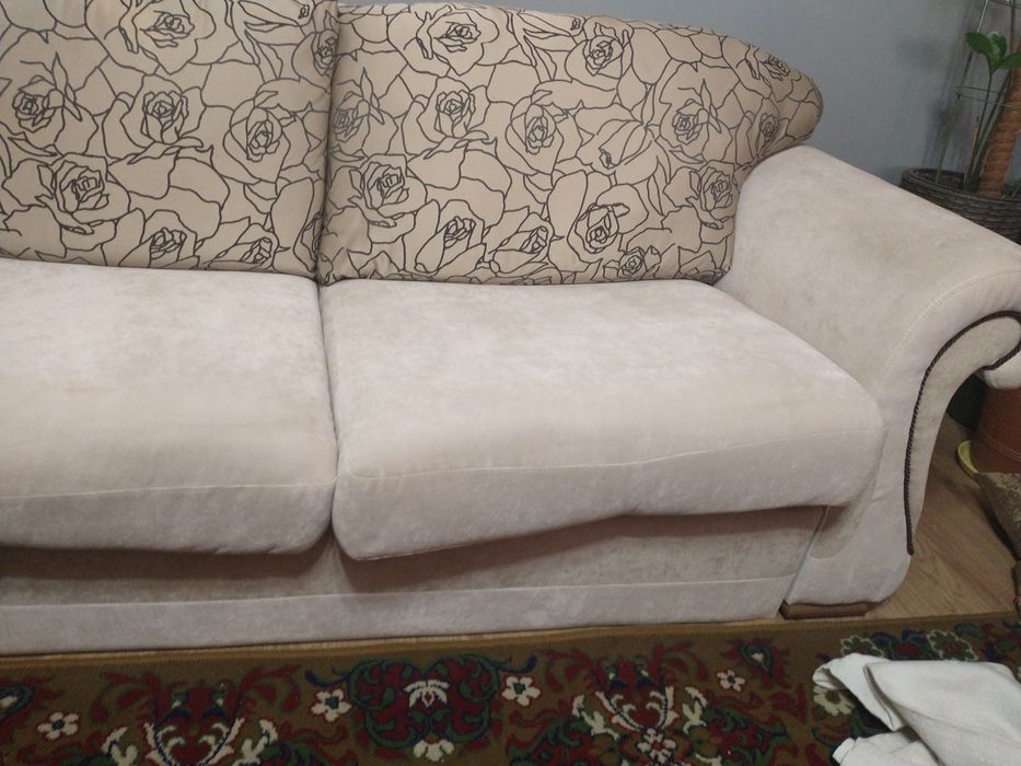 Sofa rozkładana z funkcją spania