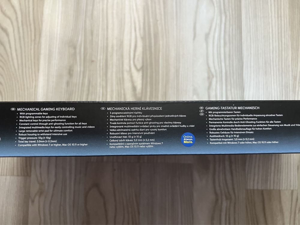 Klawiatura mechaniczna dla graczy RGB Silvercrest