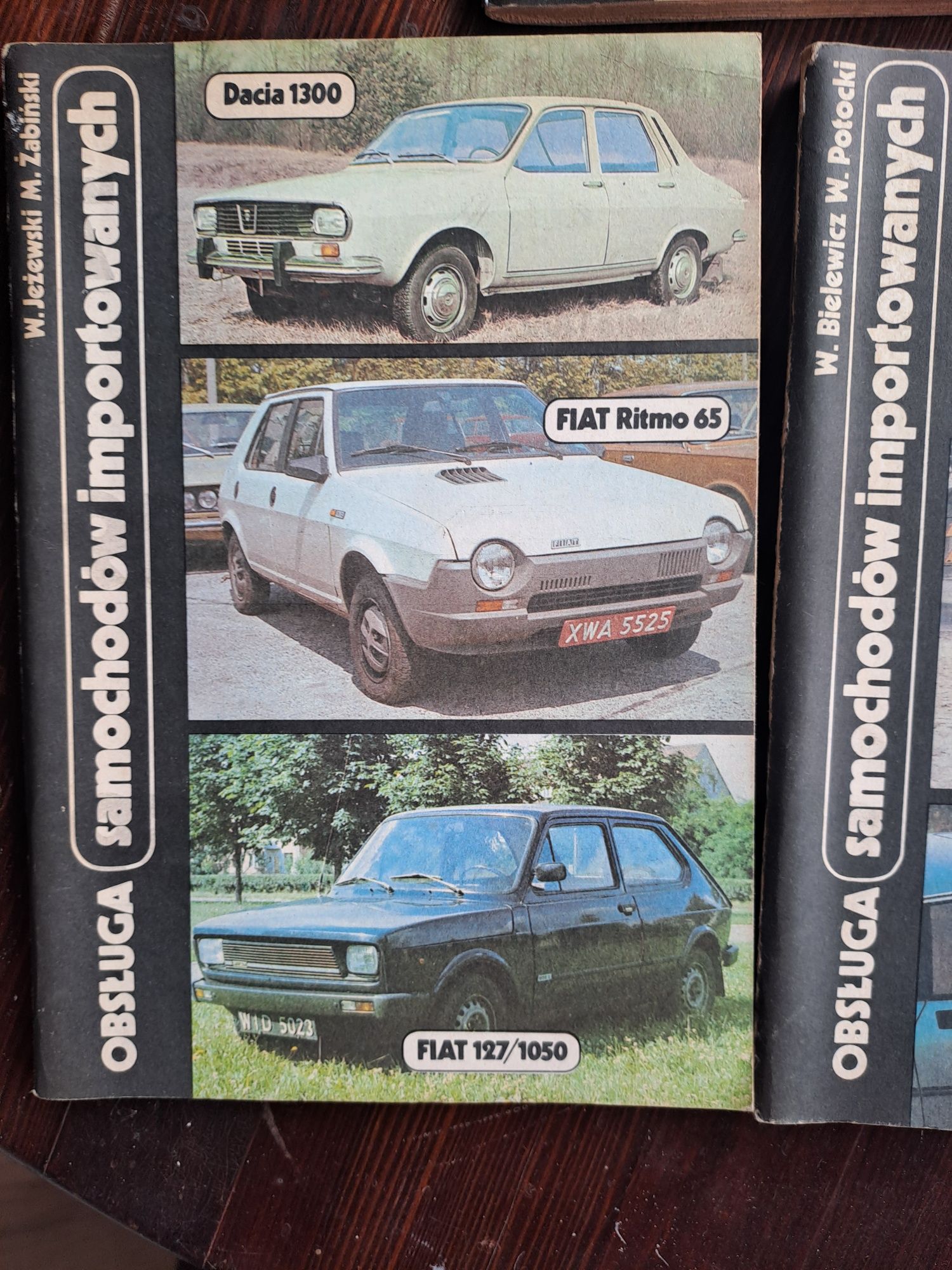Obsługa samochodów importowanych - Dacia, Fiat Ritmo, Fiat 127