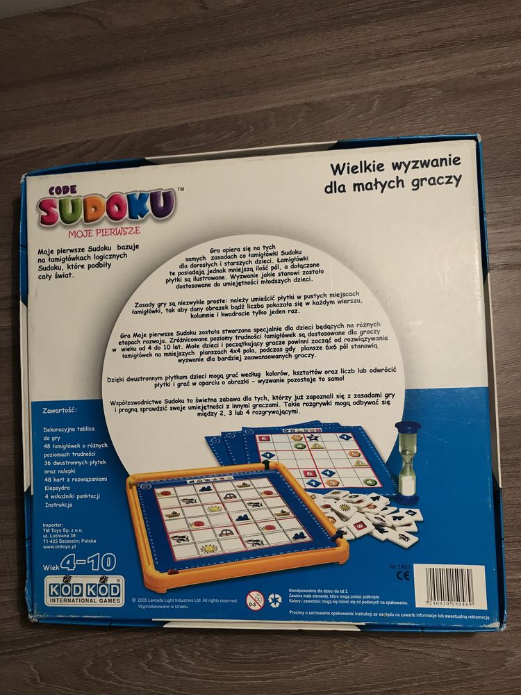 SUDOKU dla dzieci