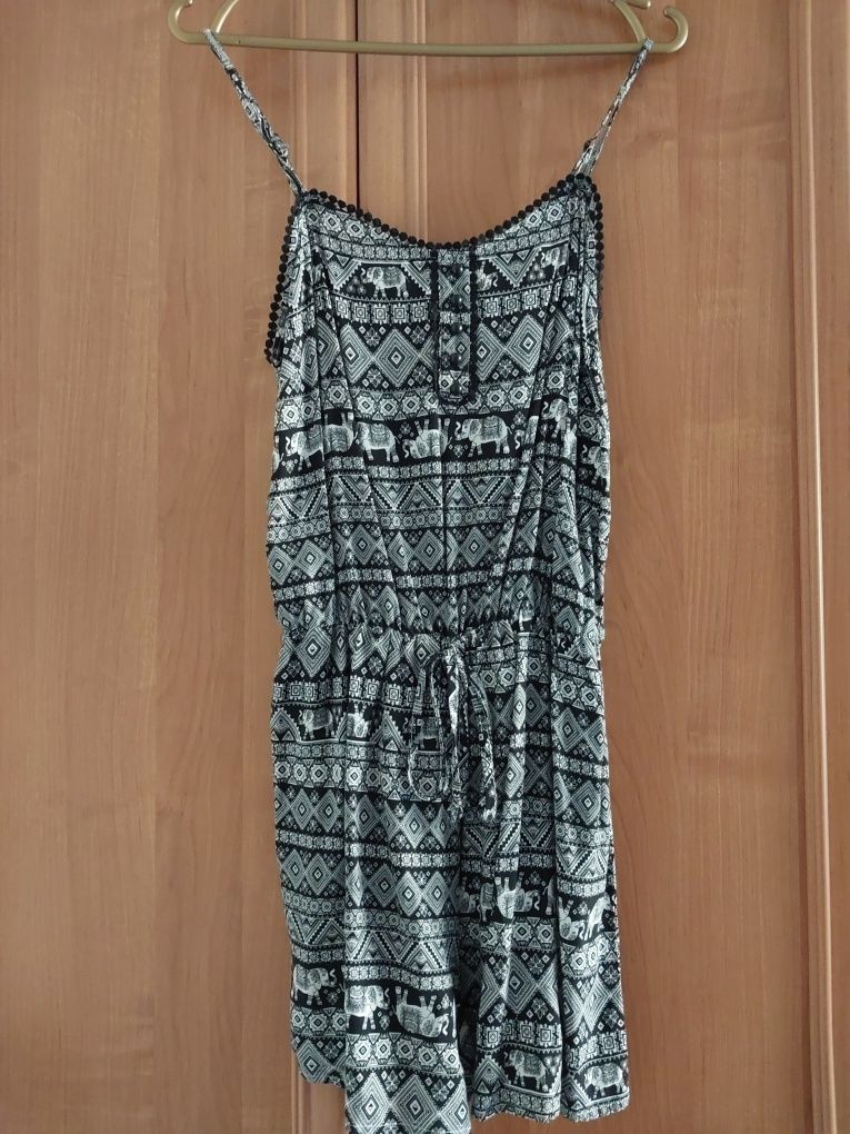 Nowy kombinezon letni na ramiączkach etno boho