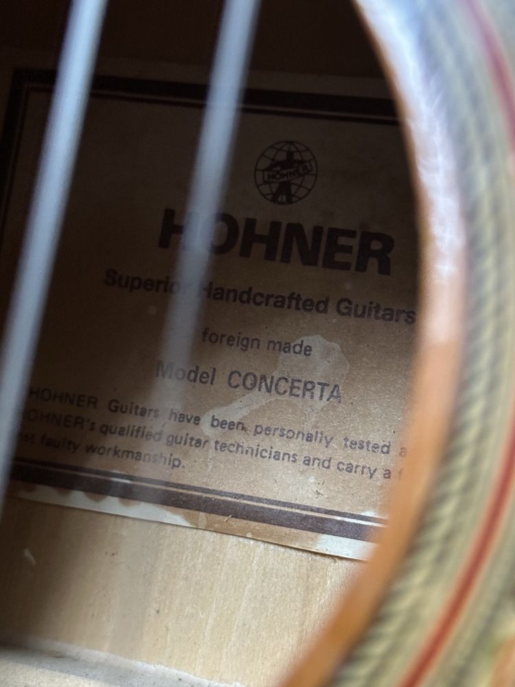 Gitara Hohner Concerta 4/4 klasyczna