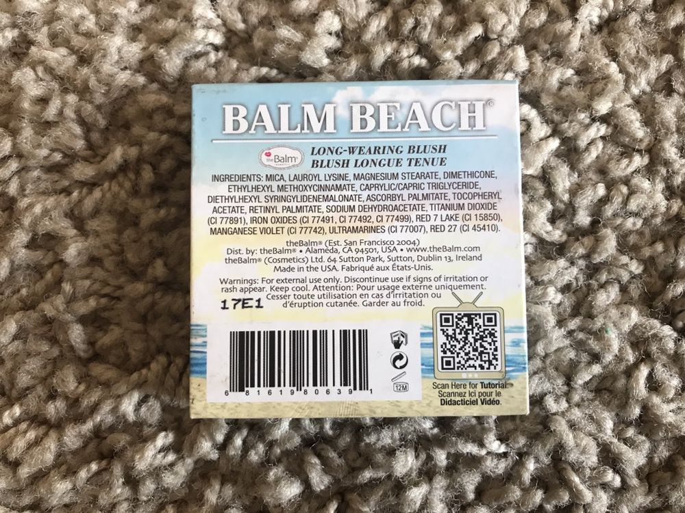 Balm Beach roz do policzkow The Balm mac nars