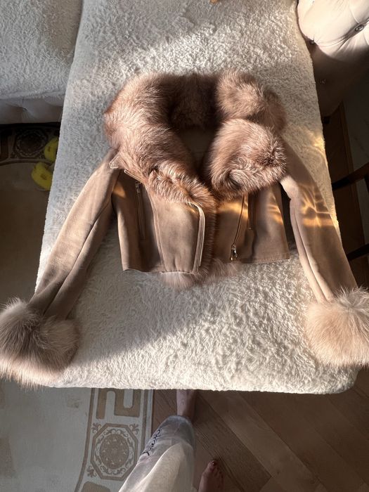 Kożuszek naturalny lis Fursi Justyna Pawkicja xs /s