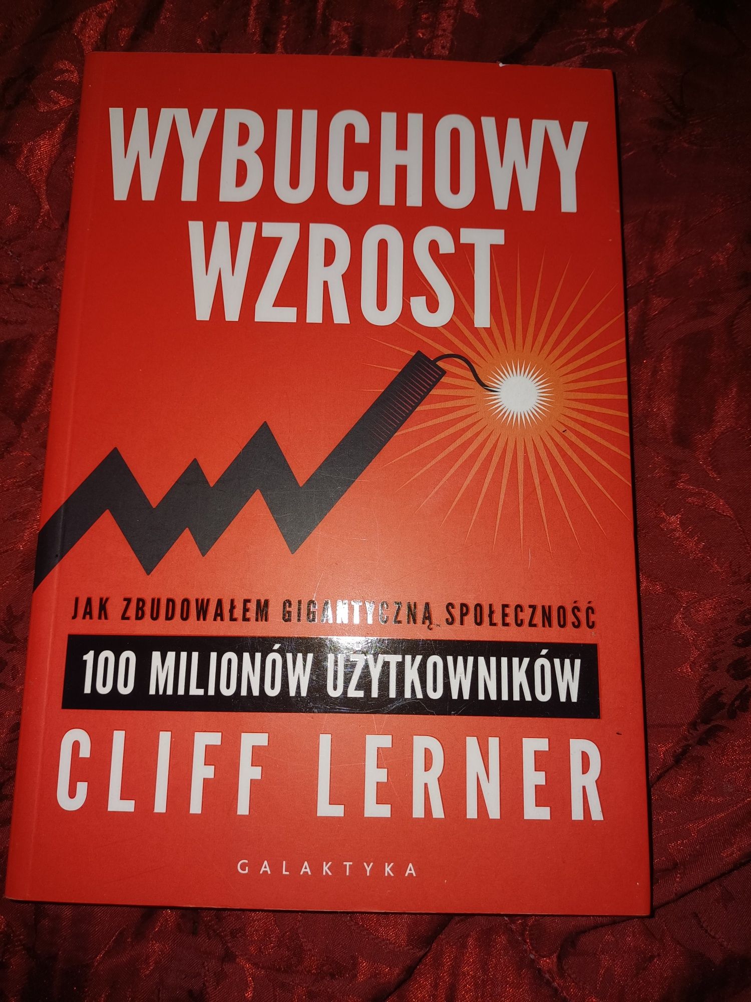 Książka Wybuchowy wzrost - Cliff Lerner - nowa