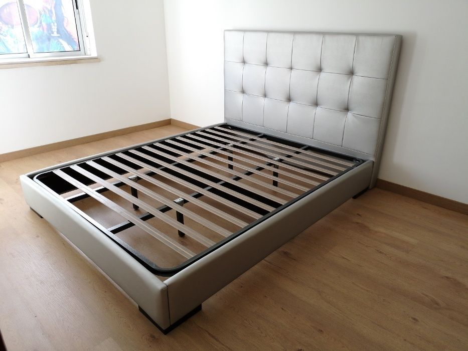 Cama Casal Estofada NOVO - FABRICA -