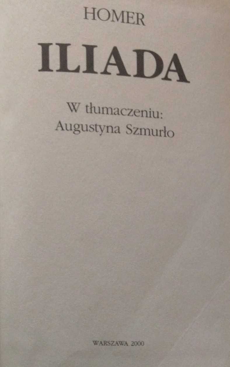 Homer. Iliada, Odyseja
