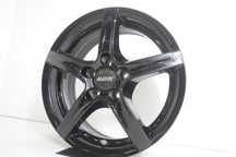 Alufelgi 15" 5x100 Audi A1 A2 A3 Seat Ibiza Skoda Vw Golf Czarne 930