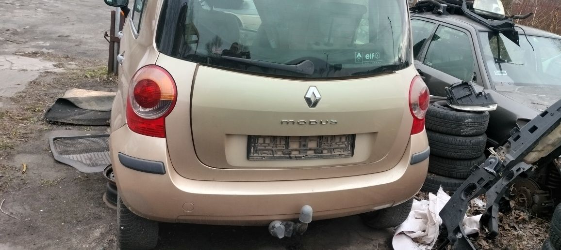 Renault Modus drzwi klapa TED 12 karoseria