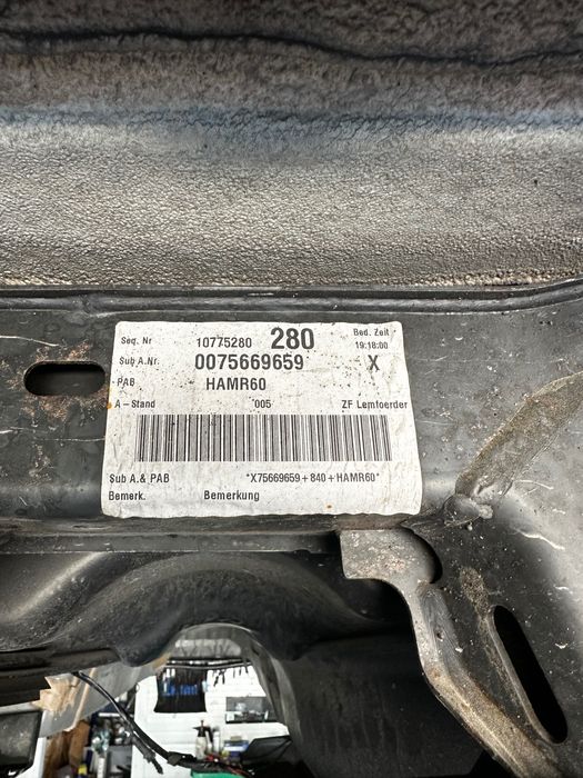 Wózek tylny mini r60 2015r countryman