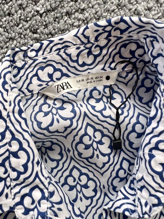 Літня легка бавовняна сукня міні плаття Zara XS - S - M