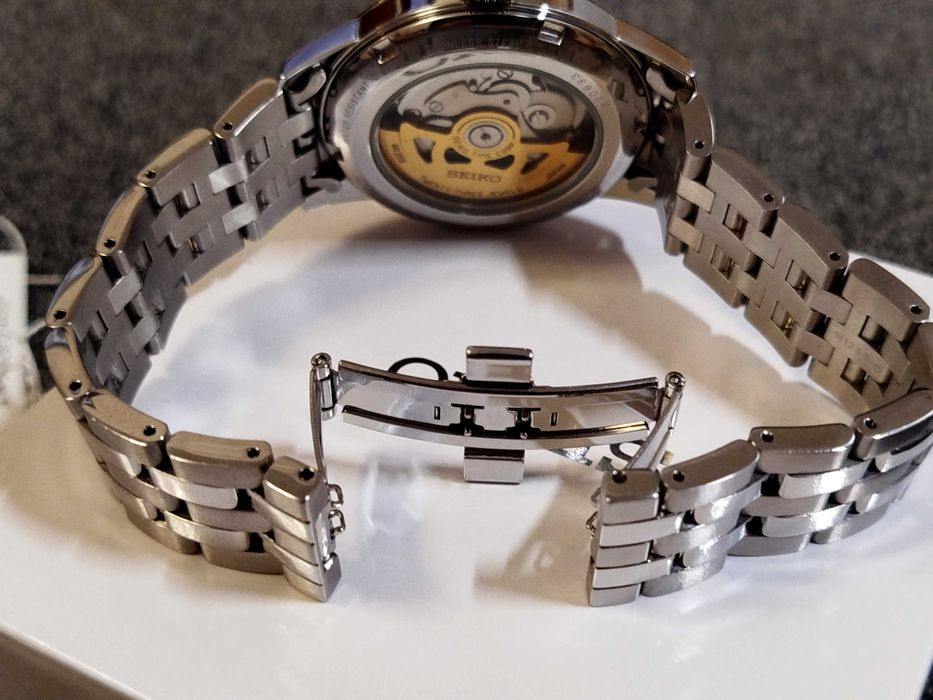 б.в. чит. опис. Seiko Presage SRPE15 механіка Made in Japan годинник