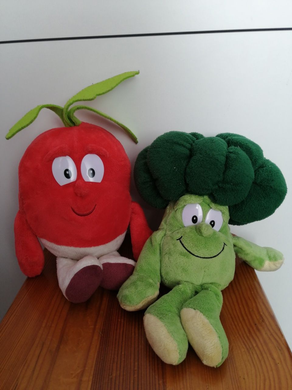 Świeżaki warzywa maskotka pluszak zabawka dla dziecka brokuł rzodkiewk