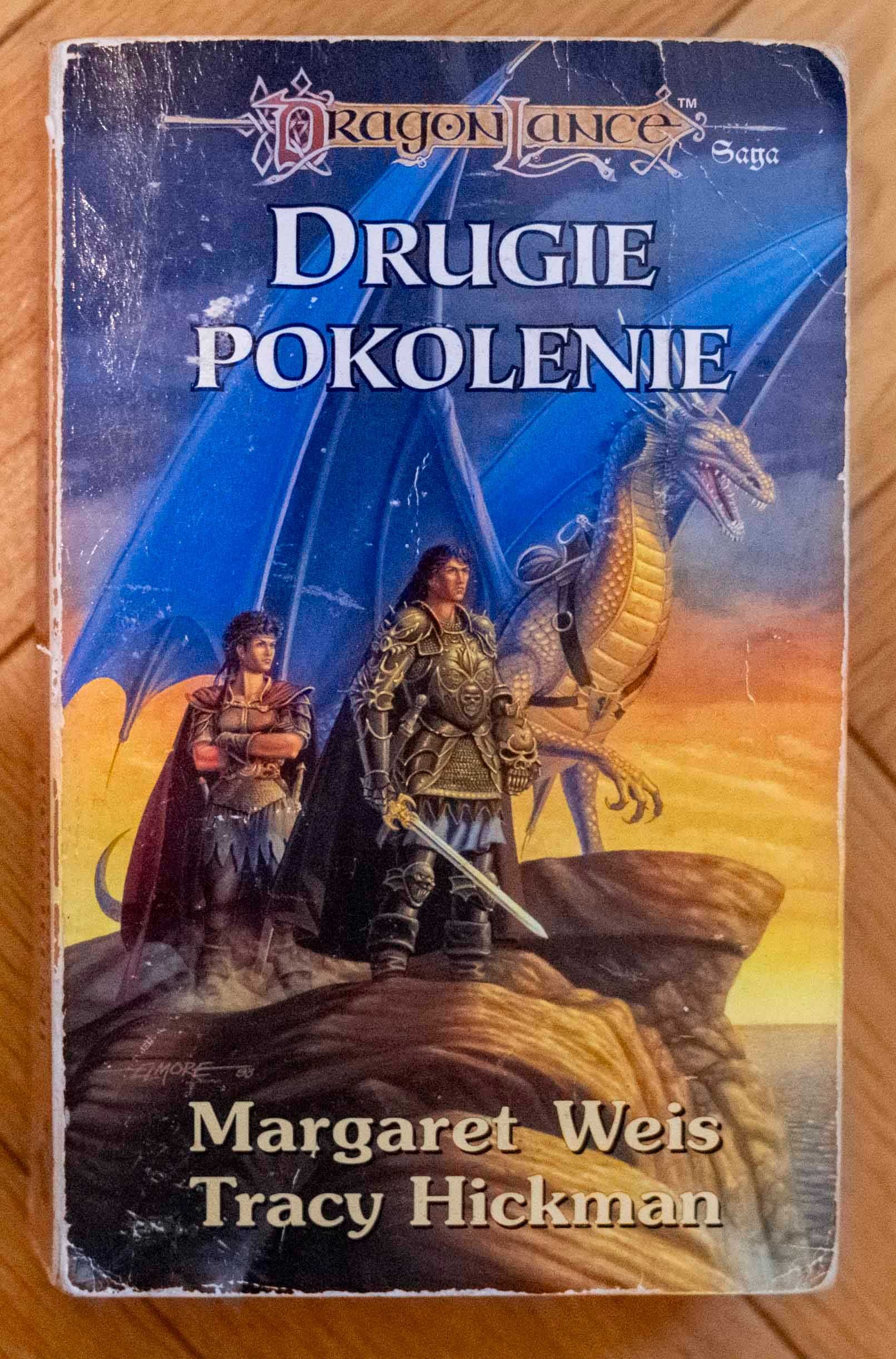 Dragonlance Drugie Pokolenie Margaret Weis Tracy Hickman Zysk 1996