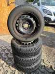 Opony zimowe Fulda 175/65 R14 na felgach stalowych 4x98