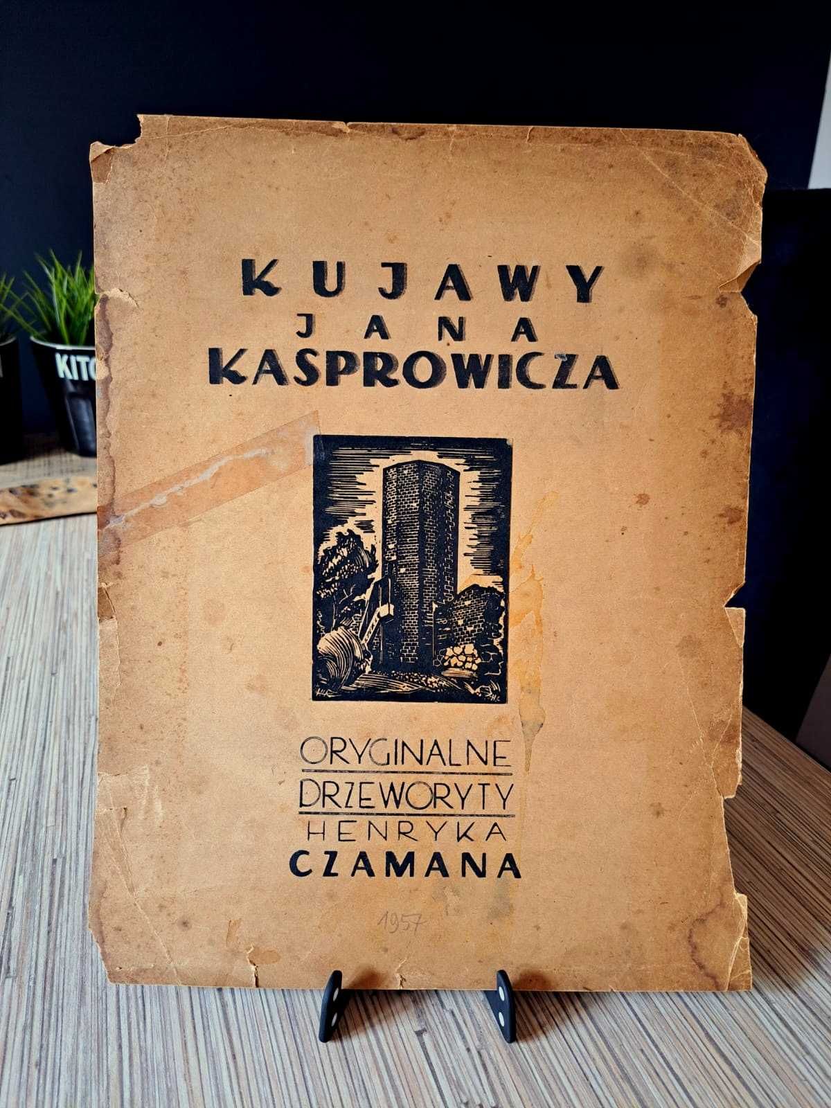 UNIKAT oryginał sygnowana grafika Henryk CZAMAN 1907 "Zajazd Prądocin"