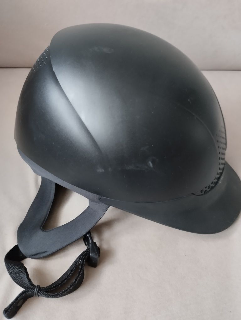 Kask jeździecki, toczek 55-57 cm stan IDEALNY