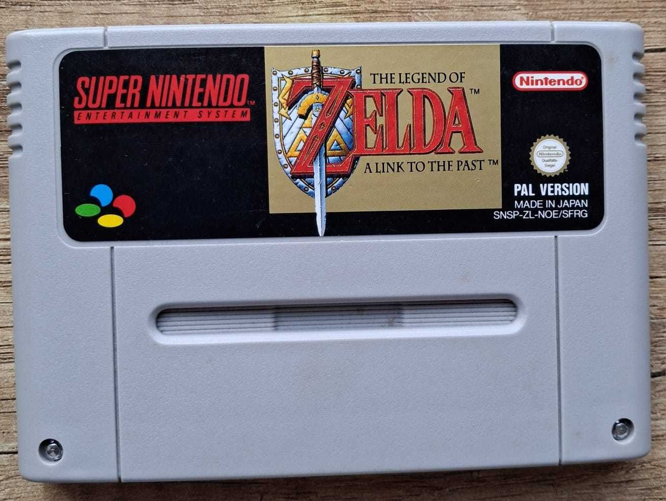 Zelda Link To The Past SNES prezent Super Nintendo