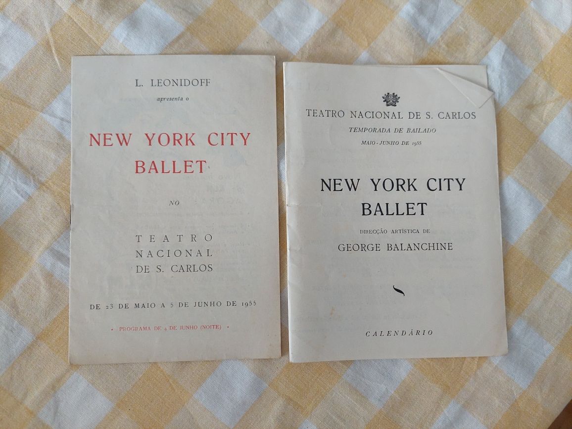 Programas antigos ballet