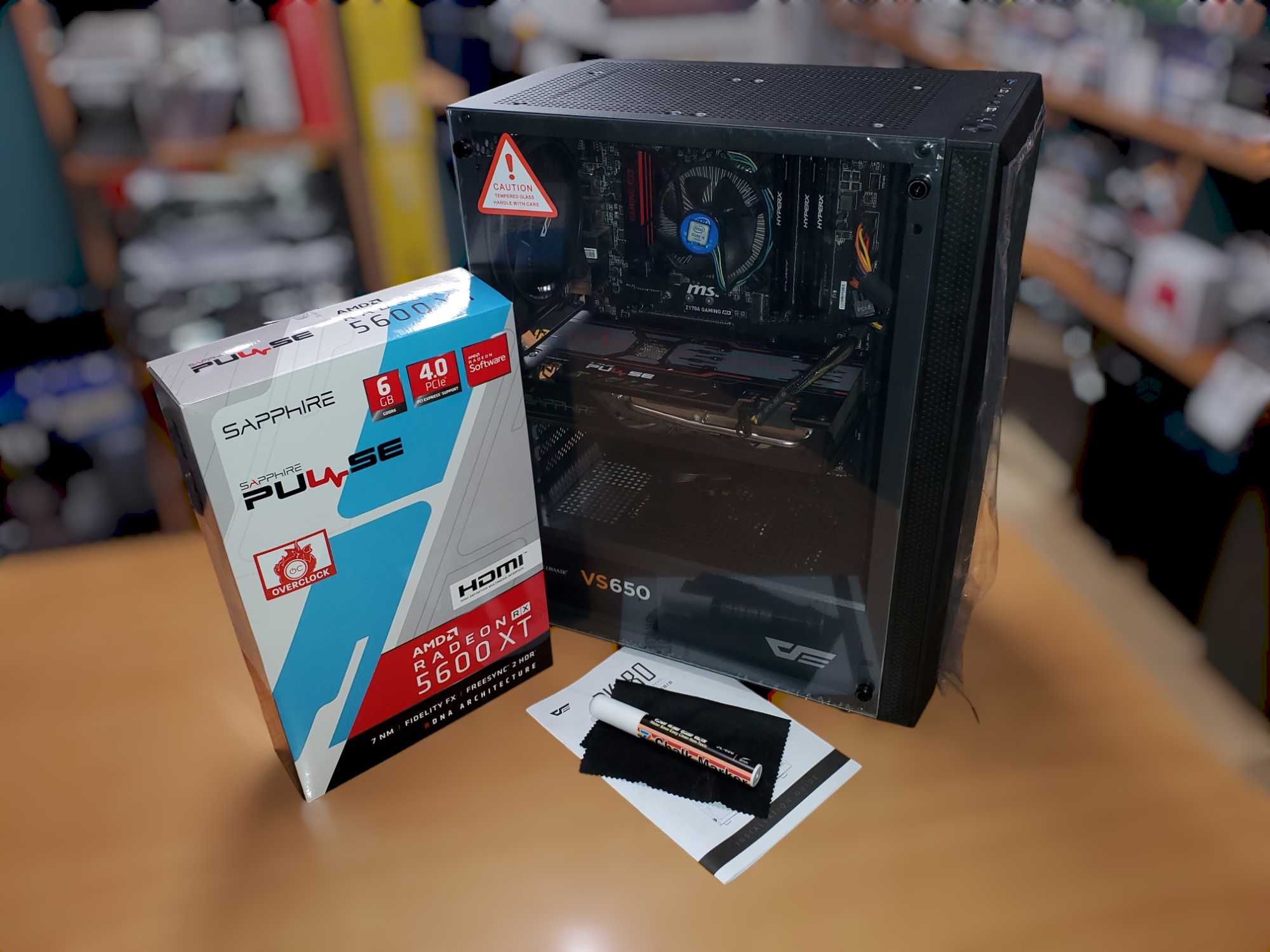 Komputer i5 RGB 15GB 512 SSD + 1TB RX 5600XT 6GB GDDR6 Gwarancja