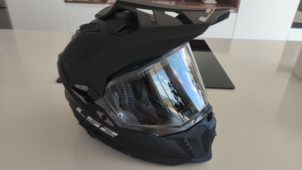 Capacete LS2 MX701 Explorer Matt Black - tamanho L - SEMI NOVO