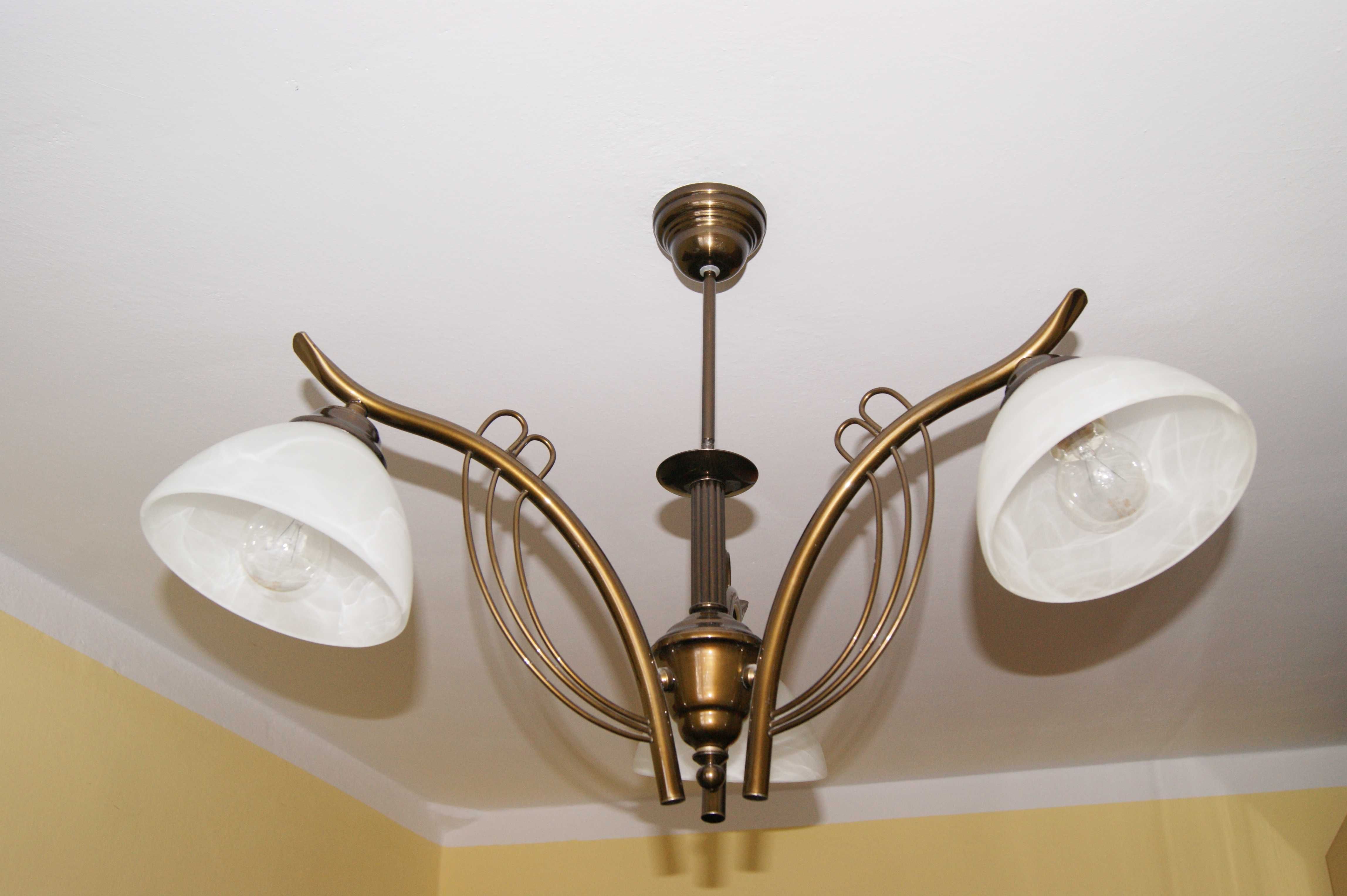 Żyrandol Lampa na 3 żarówki
