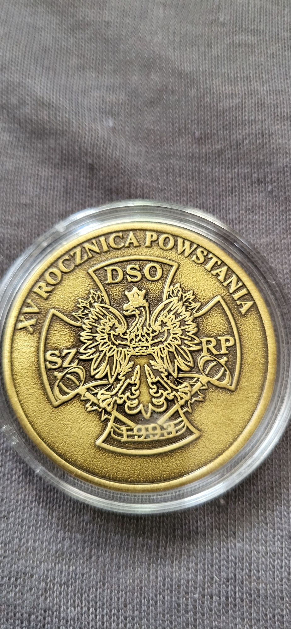 Medal moneta XV Rocznica Powstania DSO SZ RP unikat