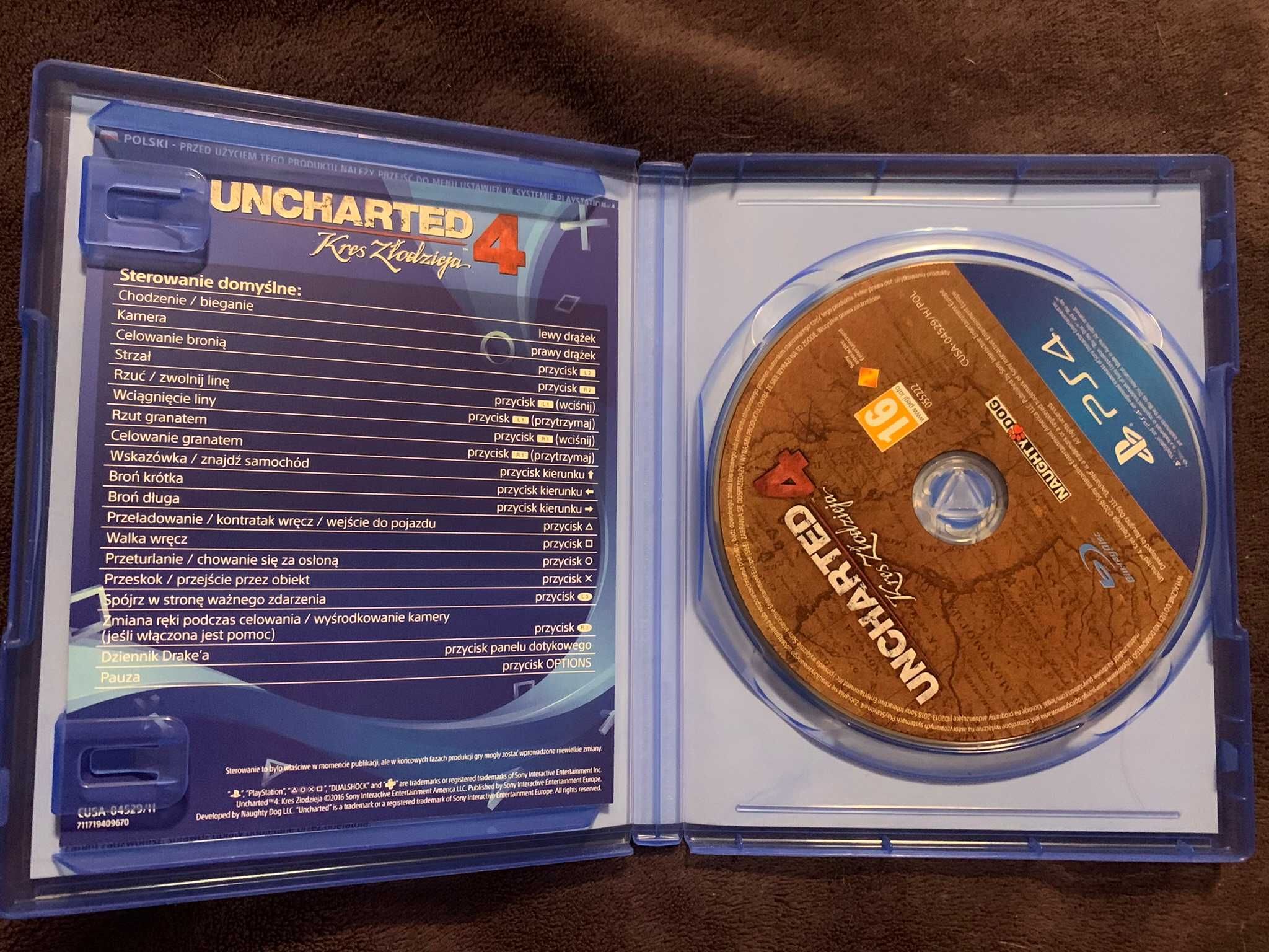 Uncharted 4: Kres Złodzieja PS4