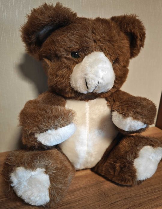 Мягкая игрушка (2 штуки): мишка и акула