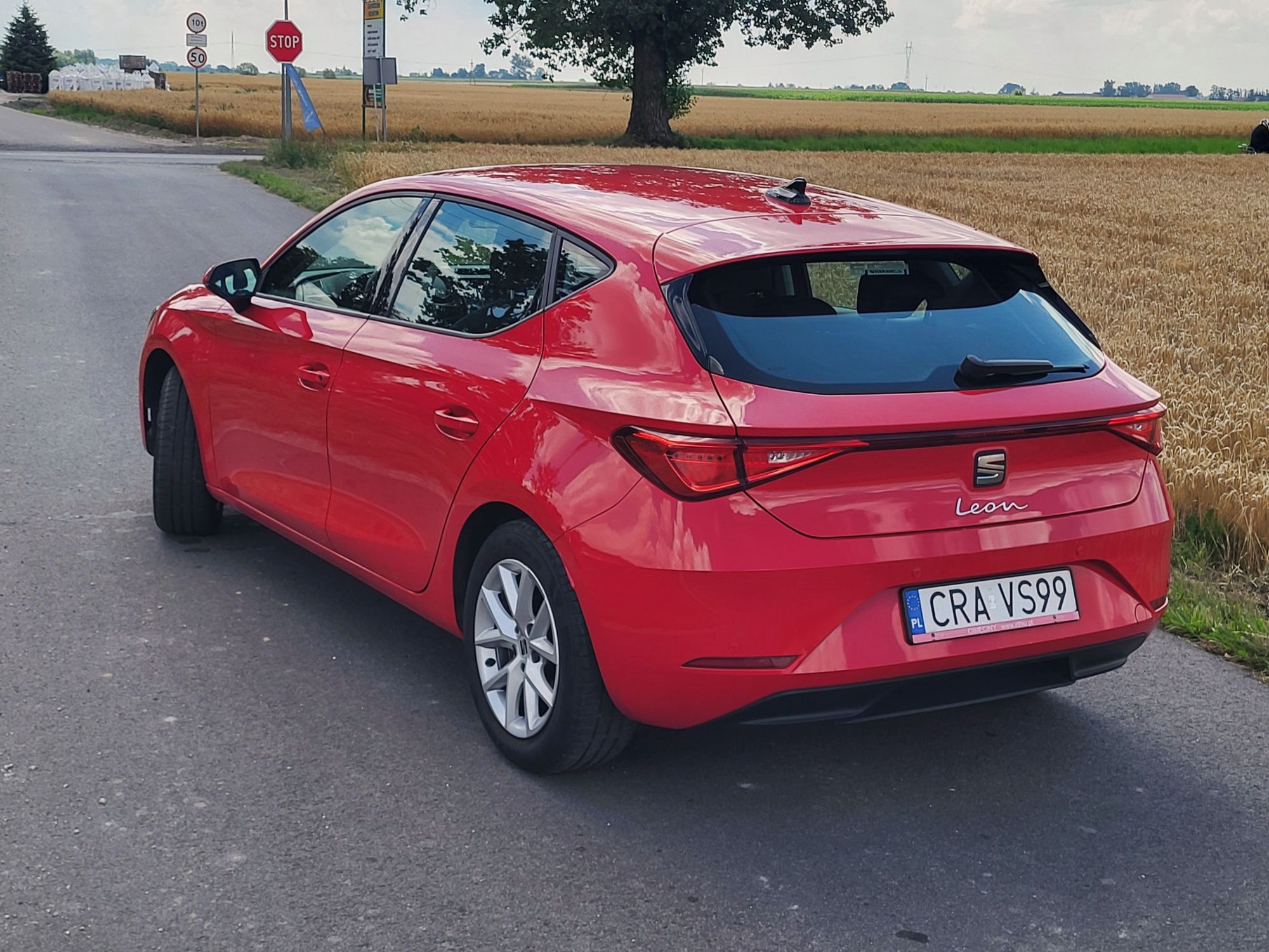 2021 Seat Leon bezwypadkowy benzyna vat 1szy wl