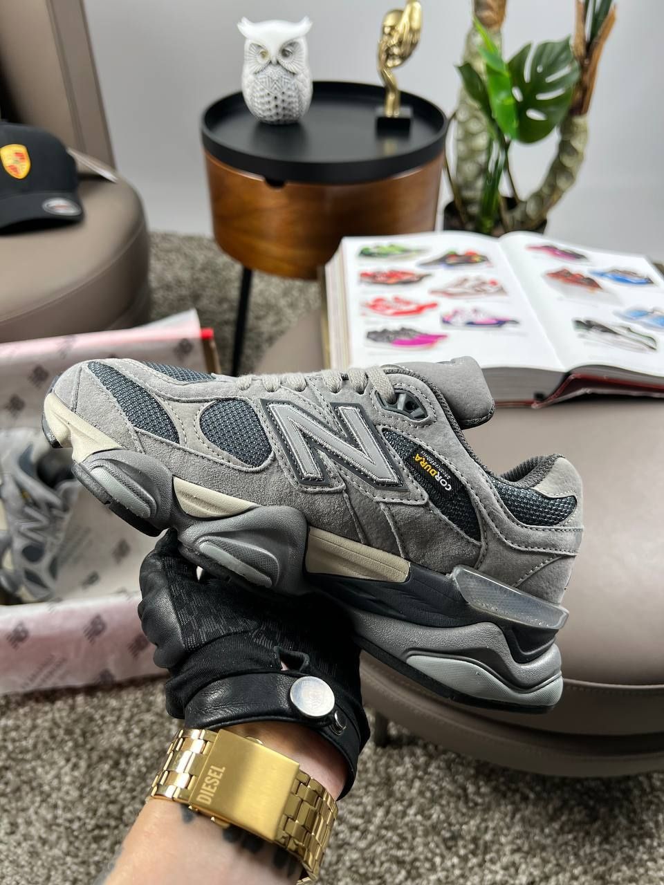 Женские кроссовки New Balance 9060 Grey 36-41 нью беленс кросівки