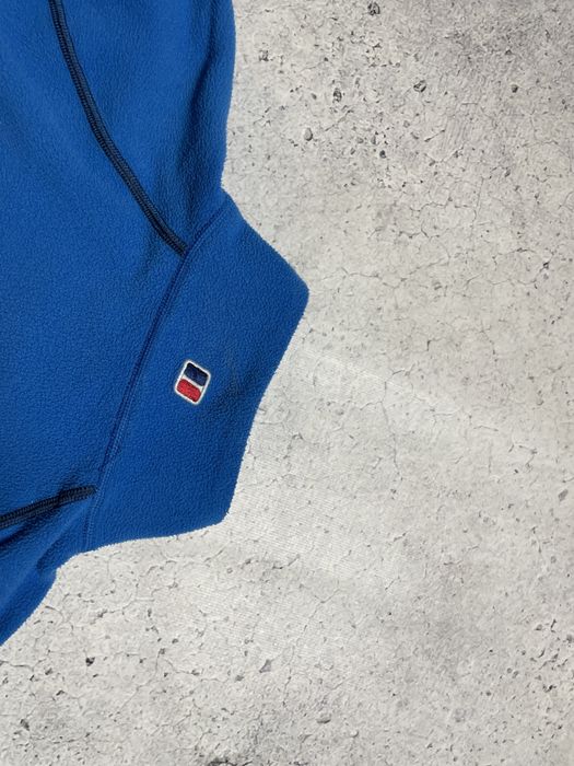 Мужская Флисовая Кофта 1/4 Зип Berghaus Оригинал Идеал S-M
