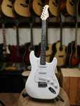 gitara elektryczna typu stratocaster Prima ST-350 WH elektryk ST-350