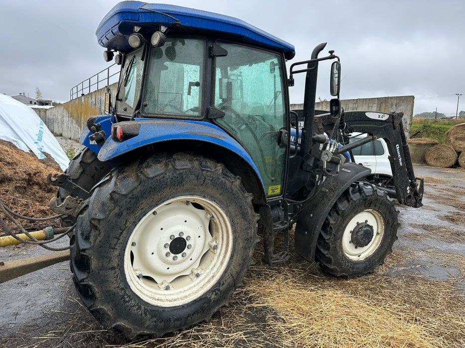 Traktor new hooland 2021r. TD5.95 tur quicke