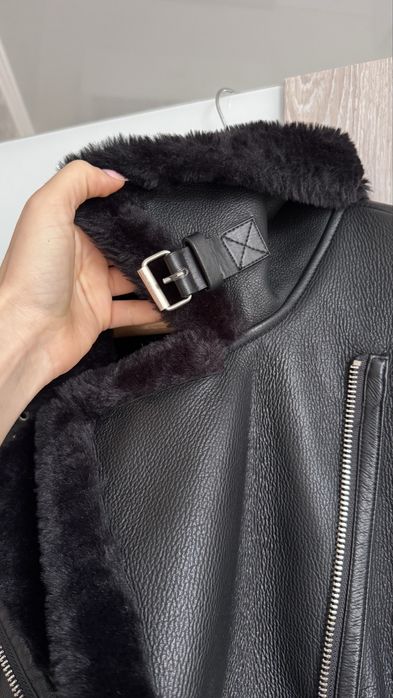 Дублянка Mango з еко шкіри