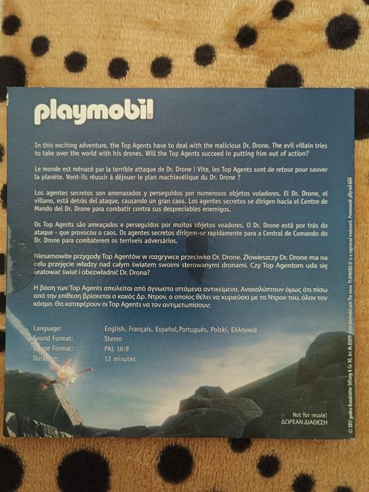 DVD Playmobil selado