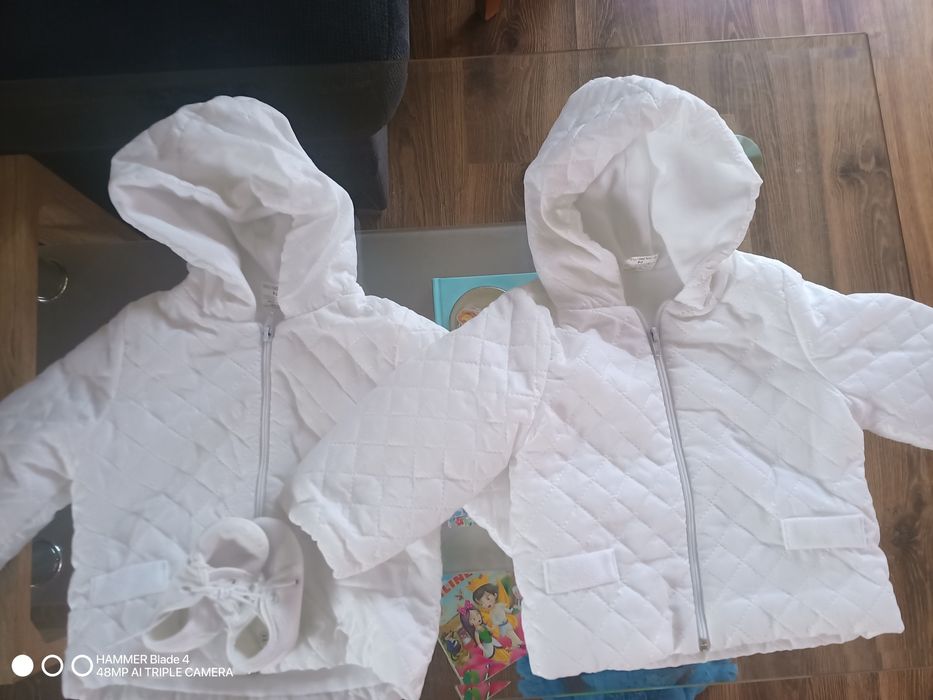 Kurtki do chrztu lub na roczek