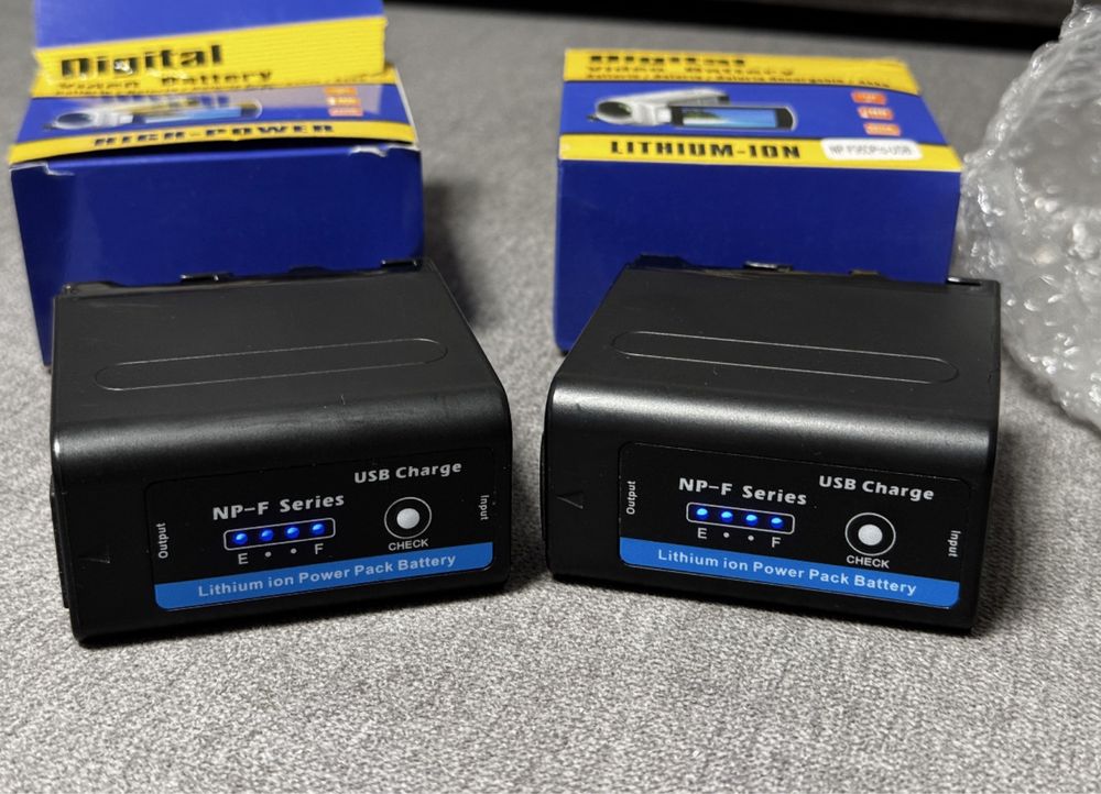 Акумулятор NP-F960Pro-usb 7.2v 7800mAh
