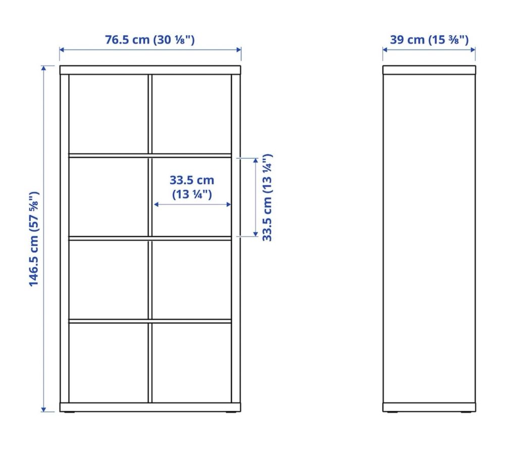 Movél / Estante Kallax Ikea 8 cubos