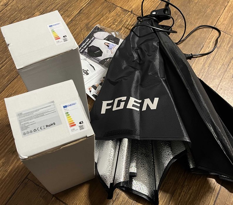 FGen Softbox 135 W – Zestaw oświetleniowy, fotograficzny 2 lampy