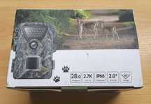 Kamera leśna fotopułapka noktowizor 2,7K 1520P 28 MP IP66 PIR IR[2446]
