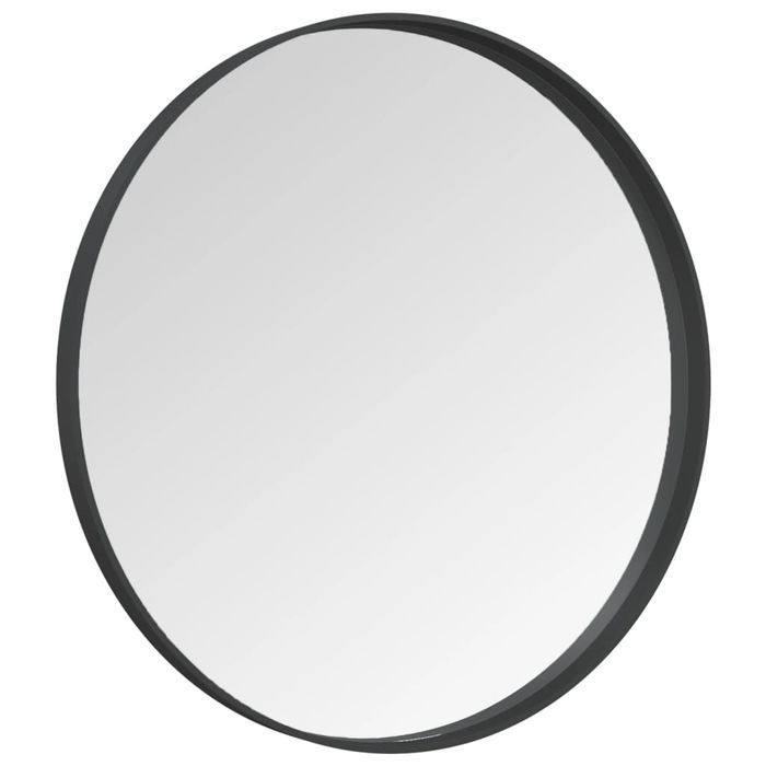 Vidaxl Lustro Ścienne, Czarne, 60 Cm