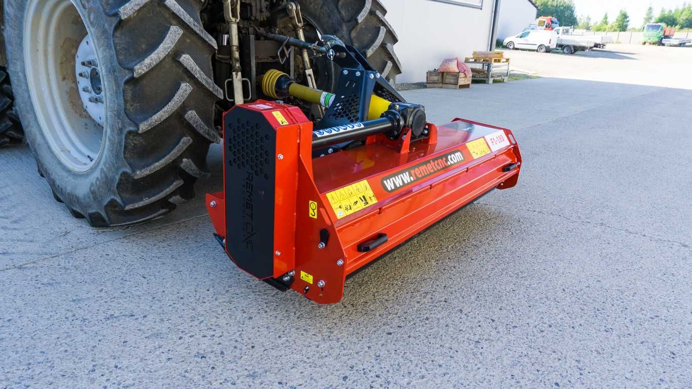 mulczer REMET F1-180 === kosiarka bijakowa ===