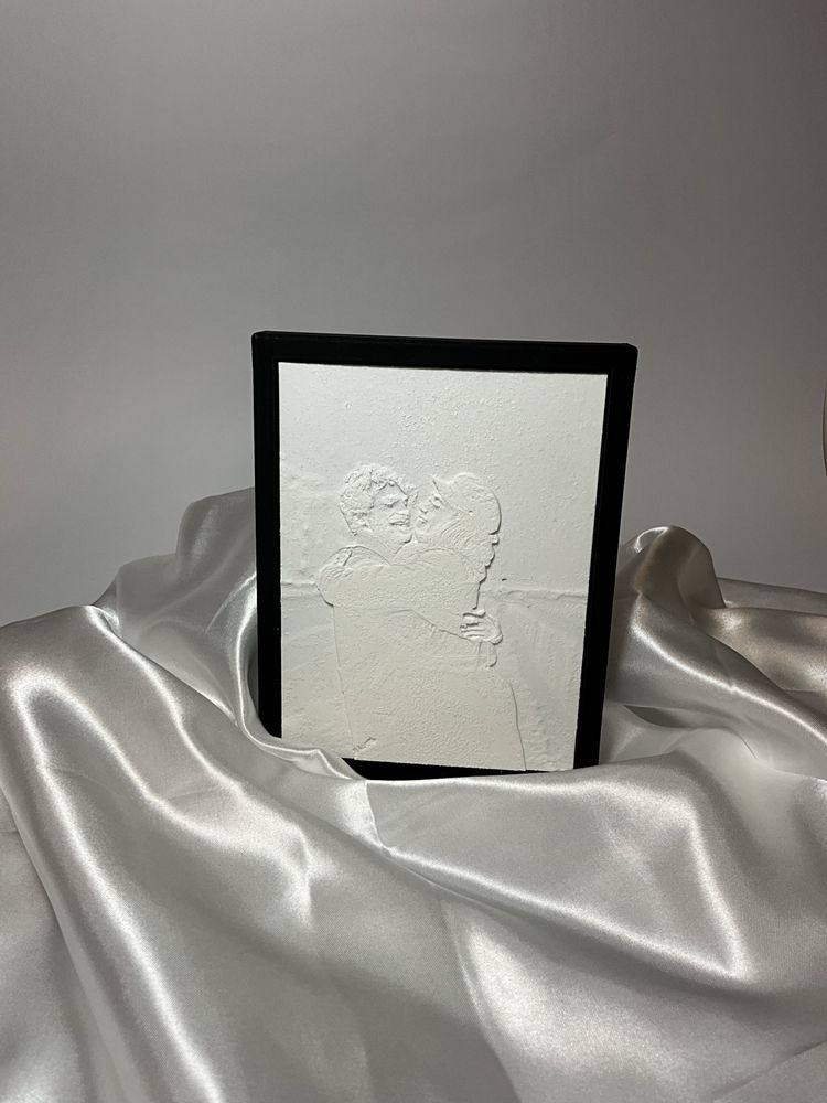 Podświetlane personalizowane zdjęcie z ramką
