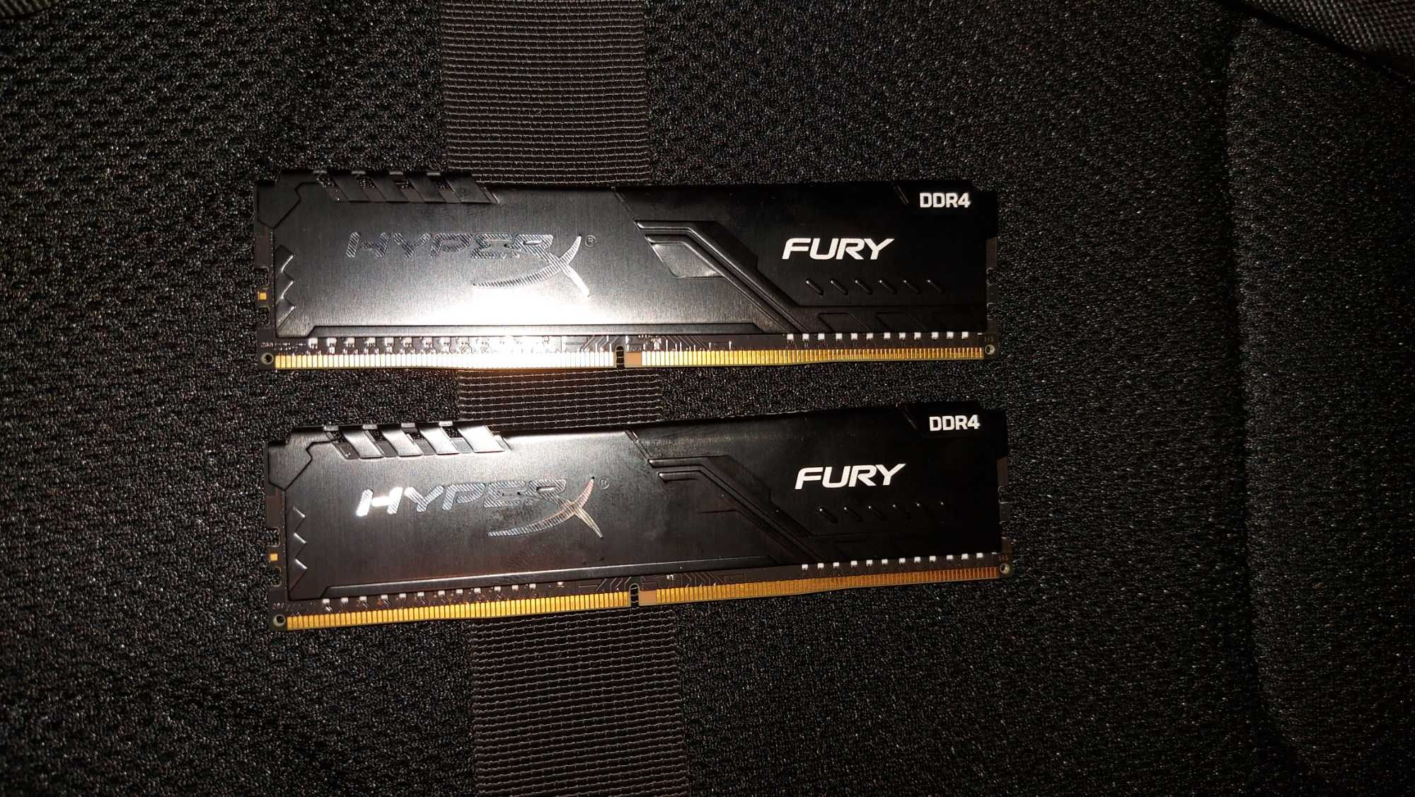 Kingston Fury DDR4-3200 16gb Black(на гарантии от розетки)