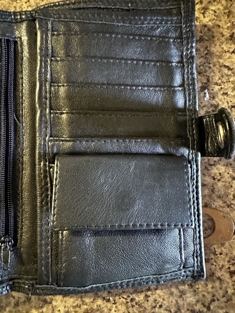 Новий шкіряний гаманець, портмоне
