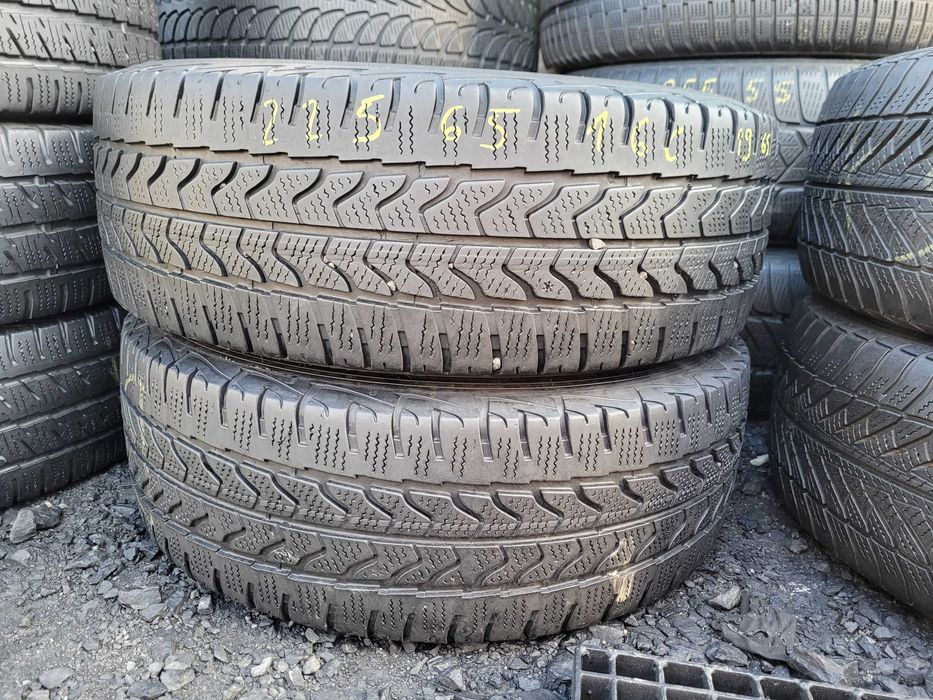 Wysyłka 2 Opony Zimowe 225 65 r16C Good Year  UltraGrip Cargo